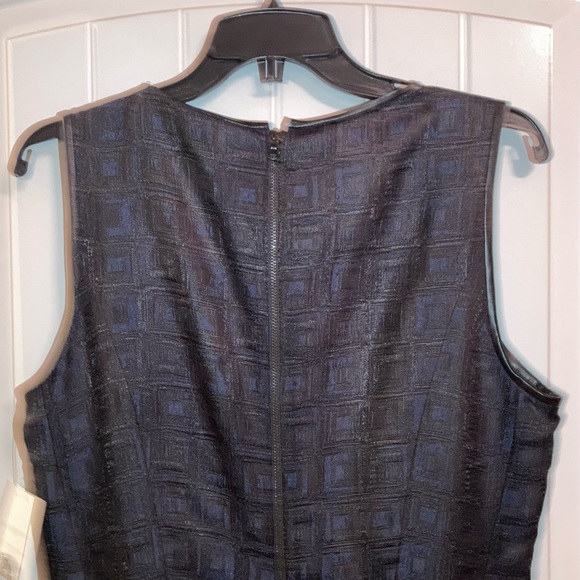 NWT Donna Morgan Sleeveless Navy Blue Dress Women's Size 12 - Picture 6 of 12